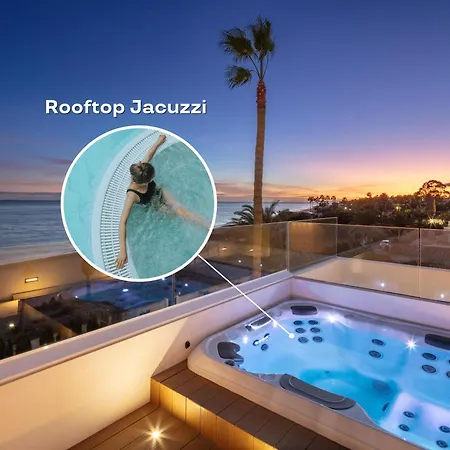 Вилла Vacation Marbella I Imare Waterfront, Beachfront Villa, Rooftop Jacuzzi, Indoor