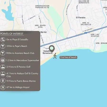 Вилла Vacation Marbella I Imare Waterfront, Beachfront Villa, Rooftop Jacuzzi, Indoor Эстепона